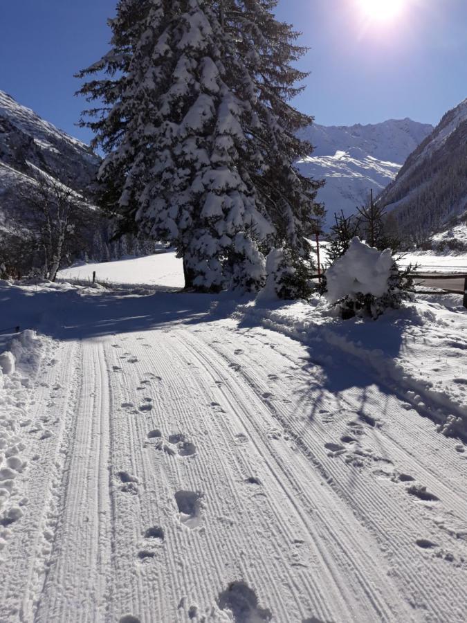 Berg-Juwel Lejlighed Sankt Leonhard im Pitztal Eksteriør billede